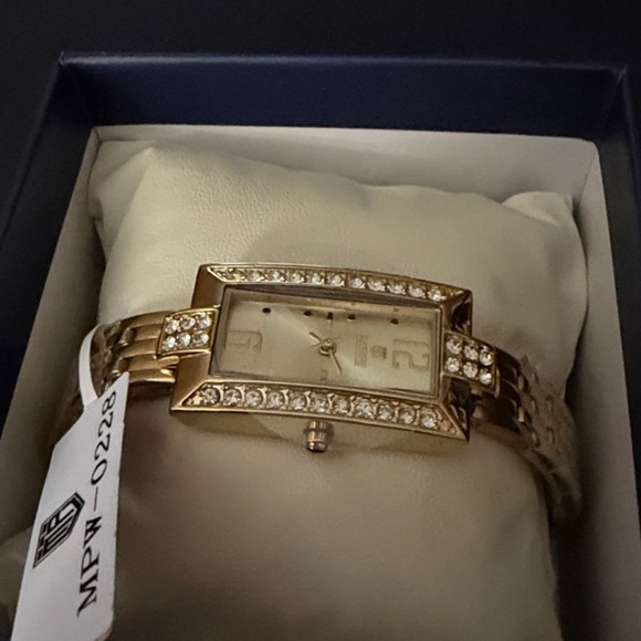 ✨ Luxe Montres Prestige by Invicta Gold Crystal Watch | MPW-0228 | NWT ✨ - Picture 3 of 5